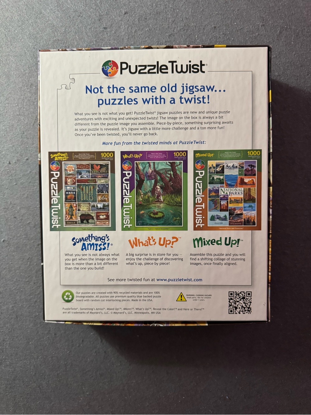 Puzzle Twist “Coffee Break" 1000pc Jigsaw Puzzle - Picture 2 of 4